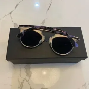Dior | Accessories | Dior So Real Leather Trim Metal  display picture 2